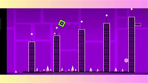 Geometry Dash: Utmana Dig Själv Med Intensiv Rhythmisk Action!